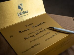 Voucher na masaż