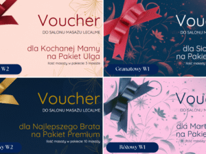 E-Bon na pakiet masaży