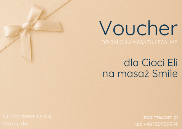 E-Bon podarunkowy na masaż - obrazek 13