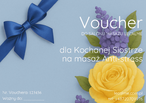 E-Bon podarunkowy na masaż - obrazek 7