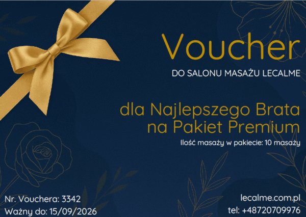 E-Bon na pakiet masaży - obrazek 5